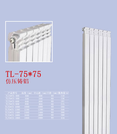 TL-75&75仿壓鑄鋁 銅鋁複合散熱器